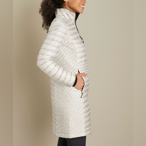 NWT Duluth Trading Co. women’s Down Right Coat, size small, NAVY - Picture 11 of 11